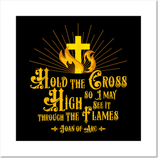 St Joan of Arc Am Not Afraid I Was Born Do This Saint Posters and Art